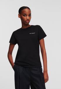 Базовая футболка LOGO KARL LAGERFELD, черный