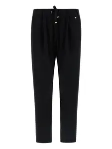 Брюки с кулиской Herno, черный