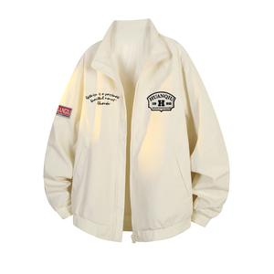 Куртка Unisex Stand Collar Moderate HUANQIU, экрю