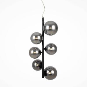 Подвесной светильник Maytoni Decorative Lighting Dallas Typ A, дымчатое стекло / металл - 6-светло-серый