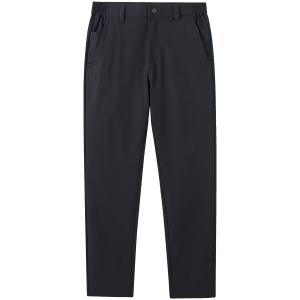 Прямые брюки с эффектом стрейч из Sorona однотонные дышащие удобные и поддерживающие повседневные мужские CAMEL, серо-хаки