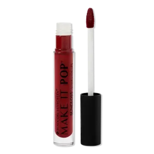 Блеск для губ Make It Pop Sungloss Shades SPF 50 Black Girl Sunscreen, Red Wine