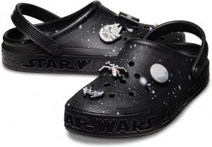 Сабо унисекс для взрослых Star Wars Off Court Clog, слипон для мужчин и женщин Crocs, черный