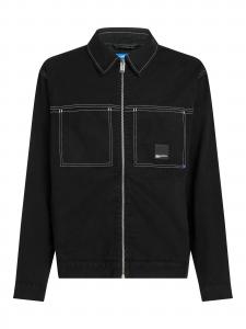 KARL LAGERFELD JEANS Куртка для межсезонья в черном цвете