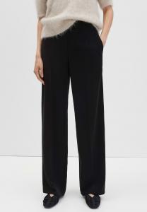 Брюки someday. MID RISE LONG WIDE FIT, Black