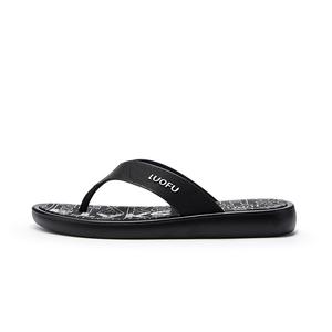 Износостойкие мужские шлепанцы LUOFU, Black