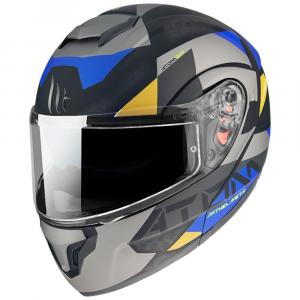Модульный шлем MT Helmets Atom SV W17, серый