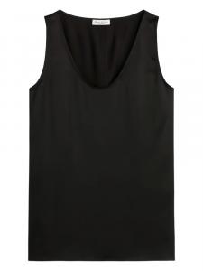 Marc O'Polo атласный топ без рукавов, черный