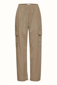 Широкие брюки ICHI Kecia, светло-коричневый