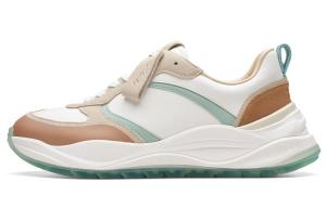 Кроссовки clarks Lightweight Series Lifestyle Shoes Women's Low-top Khaki, хаки