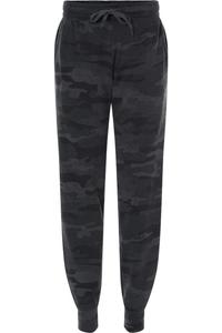Женские спортивные штаны California Wave Wash от Independent Trading Co Independent Trading Co., цвет black camo heather