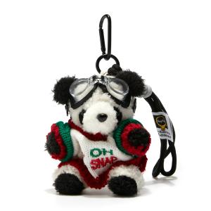 Брелок для сумки и телефона медвежонок, игрушка подвеска плюшевая кукла высота 11см Bowl