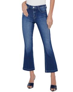 L'AGENCE Джинсы Ali Slim Flare, синий