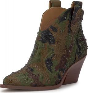 Женские ботильоны Jessica Simpson Zadie, Forest Camo Satin