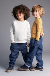 Джинсы бочонка Kidly, синий