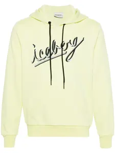 Худи с логотипом Iceberg, зеленый