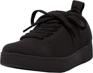 Мужские кроссовки FitFlop Rally e01 с многослойной вязкой, черный