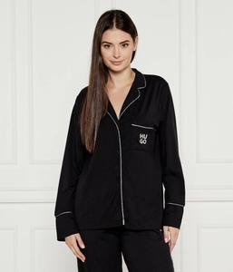 Пижама женская Hugo Bodywear длинная, черный