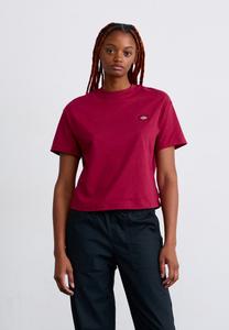 Футболка Dickies OAKPORT BOXY TEE, Tibetan Red/Bordeaux