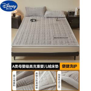 Disney Простыня на резинке 180х200 см, комплект из 3 предметов (2 наволочки), флис, цвет Mattress Style - Star Gray High-Weight Baby Fleece