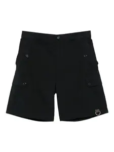 Шорты карго с карманами Moschino, черный