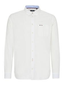 Рубашка на пуговицах классического кроя FQ1924 Steven, White