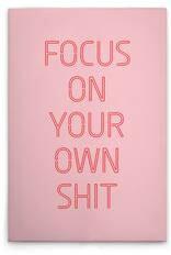 Картина на холсте A.S. Création Focus, розовый