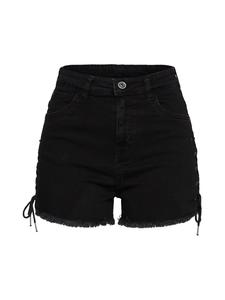 Urban Classics Джинсовые шорты Slim fit из черного денима