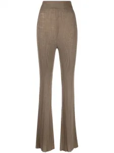 Трикотажные брюки Soleima прямого кроя REMAIN, коричневый