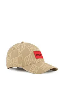 Кепка с нашивкой-логотипом Hugo Kids, бежевый
