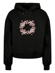 Толстовка F4NT4STIC Rosa FrГјhlings Blumenkranz Dekor, Black