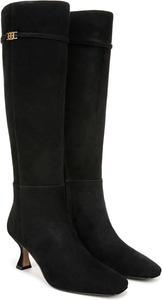 Ботинки Sam Edelman Lyla, цвет Black Suede Wide Calf