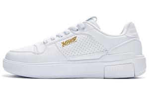 Кеды мужские, обувь для скейтбординга низкая белый/золотой 361°