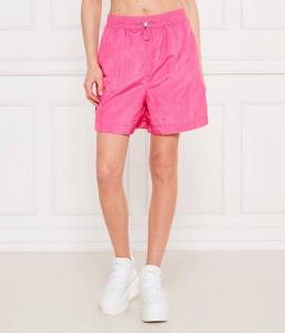 Шорты hisuke-1-d_b Relaxed fit Hugo Blue, розовый