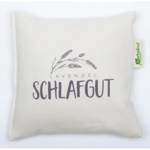 Травяная подушка 5033 Лавандовая подушка СПОКОЙНОЙ НОЧИ Herbalind, Natur/anthrazit