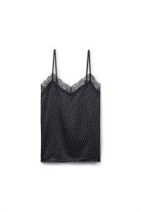 Пижамный топ Tezenis Pyjama top, Black/Mottled Black