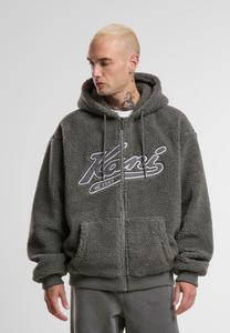 Флисовая куртка VARSITY TEDDY ZIP Karl Kani, серый