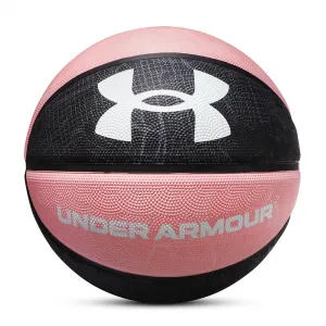 Under Armour Баскетбольный мяч Rubber Basketball Pink Black Size 7 тренировочный