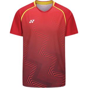 Мужская футболка для бадминтона YONEX, красный