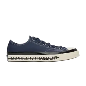 Кроссовки Moncler Fragment Design x Converse x Moncler Fraylor 3 Low Navy, синий