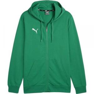 Куртка-свитшот с капюшоном PUMA Men's teamGOAL Casuals, 658595, зелёный