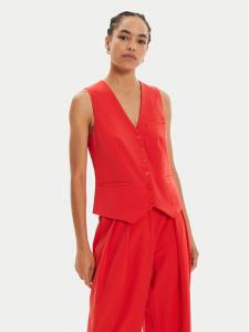 Костюмный жилет стандартного кроя Staud, красный