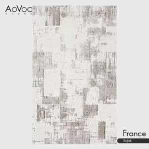 AOVOC Ковер 200х340 см для гостиной в современном минималистичном стиле, высококачественный, легко чистится