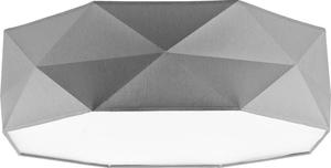 Потолочный светильник Licht-Erlebnisse BISO, серый - белый