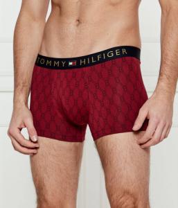 Трусы мужские Tommy Hilfiger боксеры с принтом, бургундия