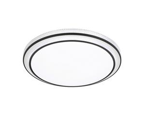 Светодиодный потолочный светильник Novel, черный/белый