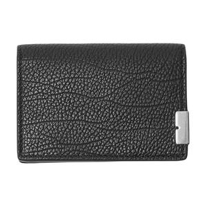 Burberry Женский кардхолдер из телячьей кожи черный