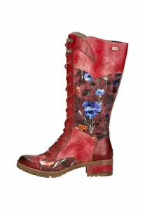 Ботинки на шнуровке Laura Vita, Grenat