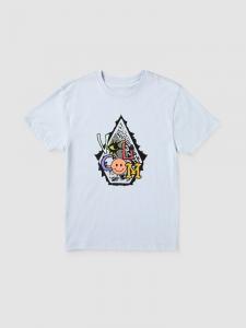 Футболка Volcom Bb Psychosis T-Shirt, ice blue