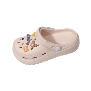 LONGDUIZHANG Клоги унисекс XM-5511-GG бежевые [Освежающие дышащие], цвет XM-5511-GG Beige[Refreshing Breathable]